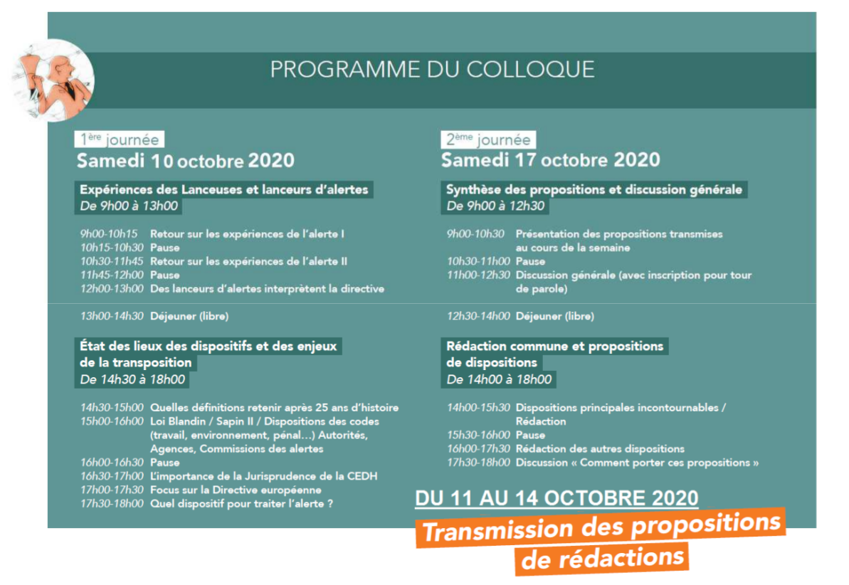 Programme du colloque 6 et 13 juin 2020